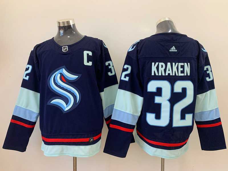 Seattle Kraken 32 Kraken Navy Adidas Jersey,We sell and wholesale Seattle Kraken 32 Kraken Navy Adidas Jersey on line form chian!